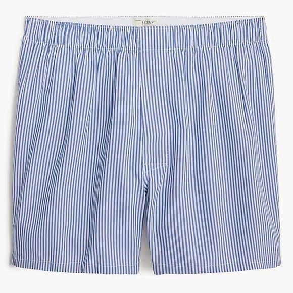 J Crew Other - J. Crew Men's Woven boxers Small Stripe Royal Blue